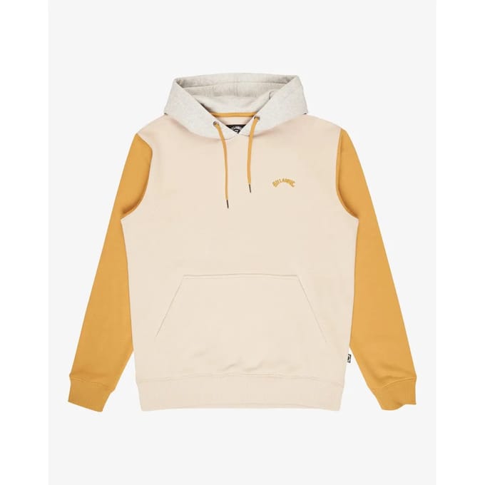 Billabong Arch Block Hoodie Beige S Man