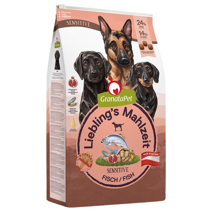 10kg GranataPet Adult Sensitive Vis Hondenvoer