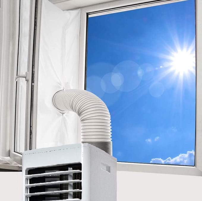 Airco Raamafdichtingskit - Universeel - 400 cm - Mobiele Airco Raamafdichting