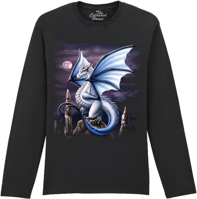Draak Violet Dragon The Coloured House Longsleeve T-shirt L