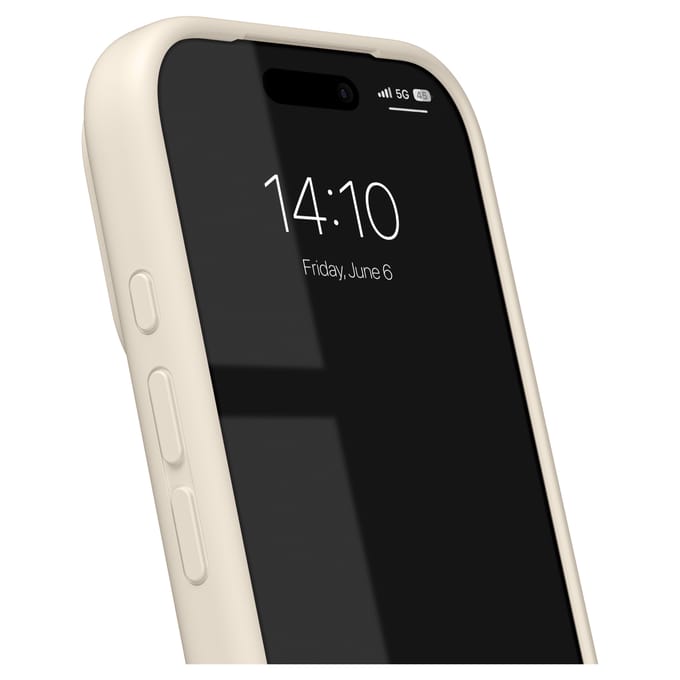 iDeal of Sweden Silicone Case geschikt voor MagSafe geschikt voor iPhone 17 Pro - Cloud Dancer