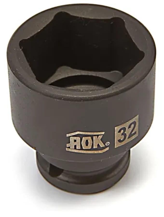 AOK Krachtdopsleutels 1/2 inch 19mm