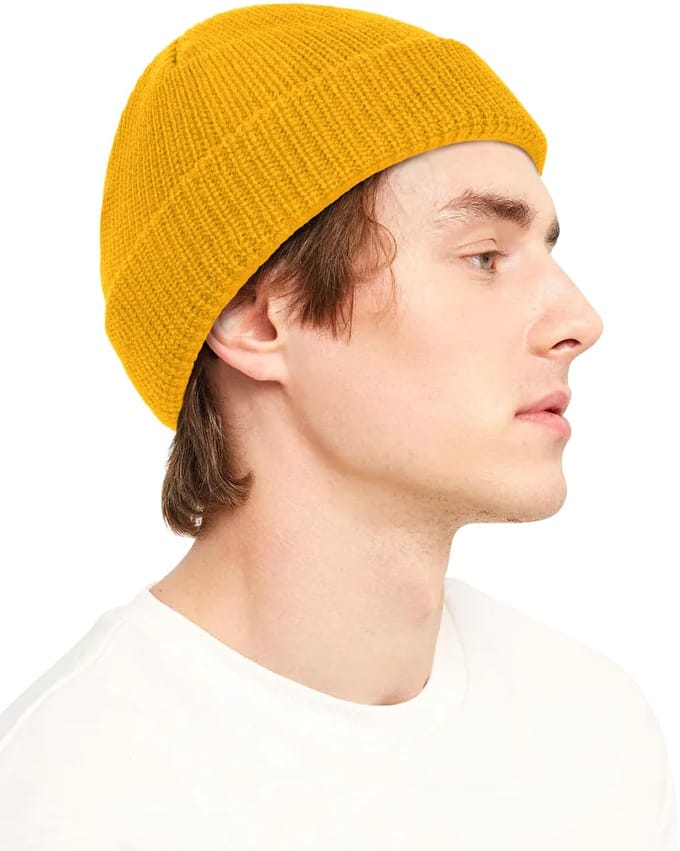 Gebreide Beanie - Unisex Vissershoed - Veelkleurig Design