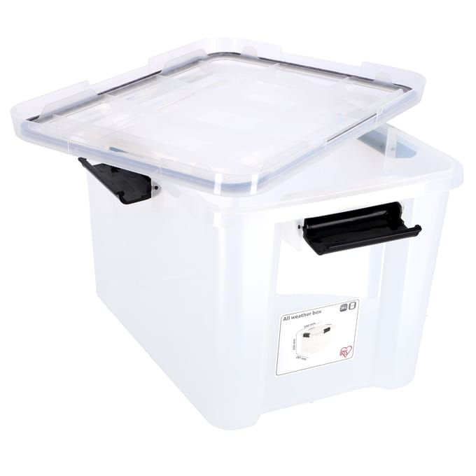 Iris airtight box 20l transparant 40x30x25 cm