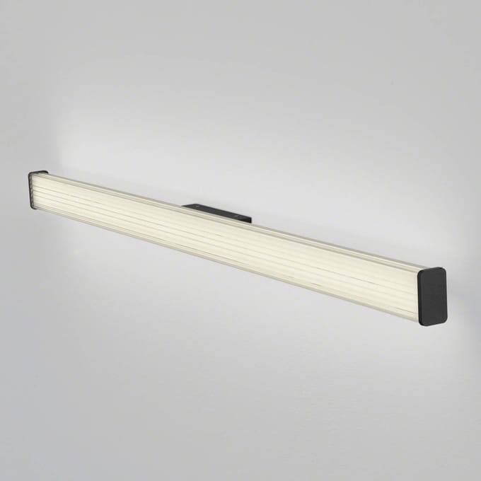 Helestra Badkamer wandlamp Alla IP44 120cm zwart
