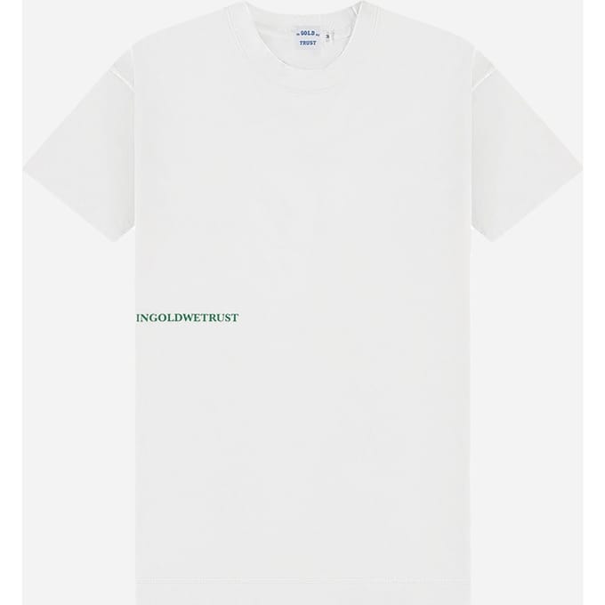 In Gold We Trust The Late White Maat: M | Tops Outlet | Unisex | Wit