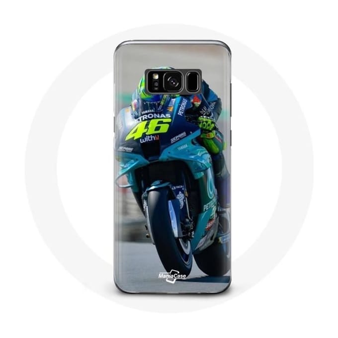 Coque pour Samsung Galaxy S8 plus Valentino Rossi Pilote de vitesse
