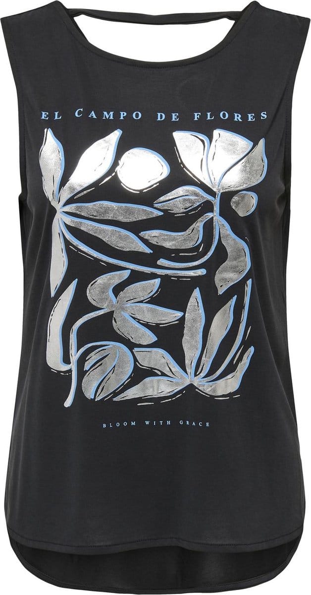 ONLY - ONLFREE LIFE S/L ART TOP BOX - Dames - Tank tops
