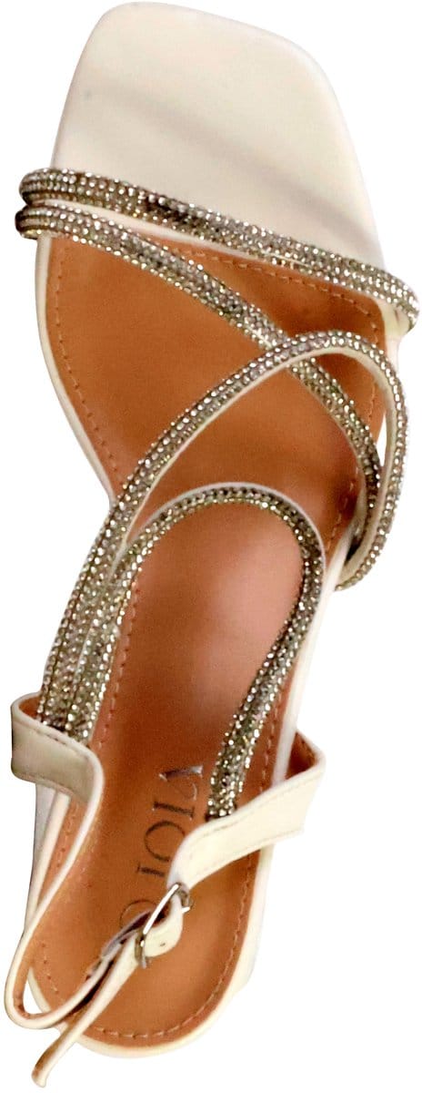 Sandalen met hak en bandjes