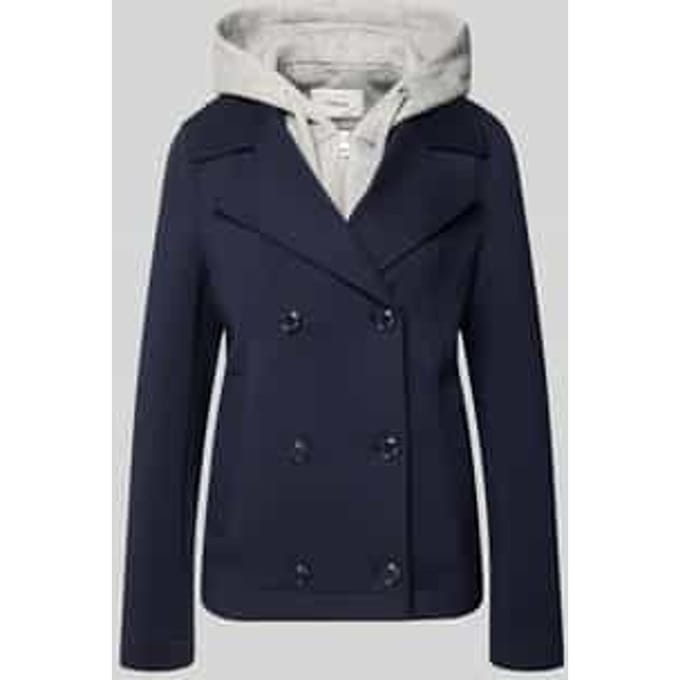 Regular fit sweatjack met viscose