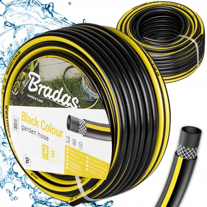 Versterkte tuinslang 3/4" 50m UV-bestendig 3-laags