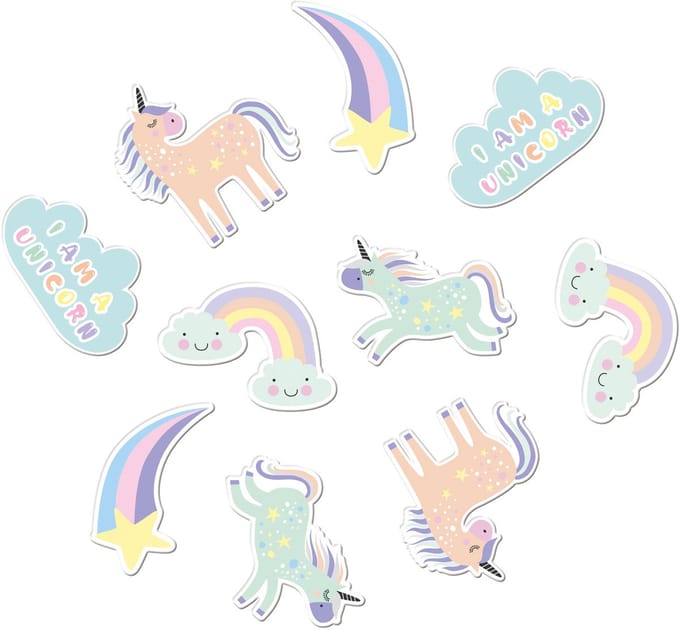 Unicorn en Rainbows Tafelconfetti | 45 stuks