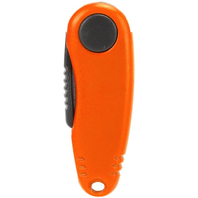 Ciseaux de pêche en forme de crevette, ciseaux pliants pour matériel de pêche, coupe-fil de pêche, orange black