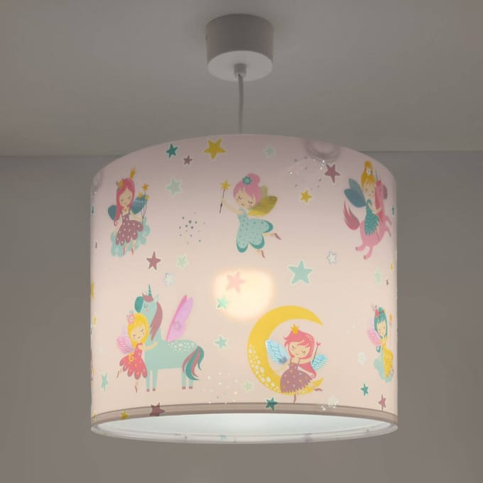 Dalber hanglamp FAIRY DREAMS, veelkleurig, Ø 33 cm, E27