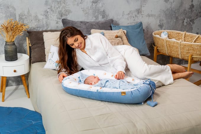 Velvet Baby Cocoon Pilot Bear