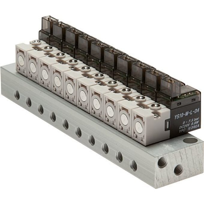 Manifold 4-Stations YPC YSV10 en YSV11