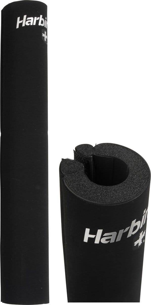 Harbinger - Pro Nekbeschermer voor Olympische Halterstang - Barpad - Lengte 41 cm - Zwart