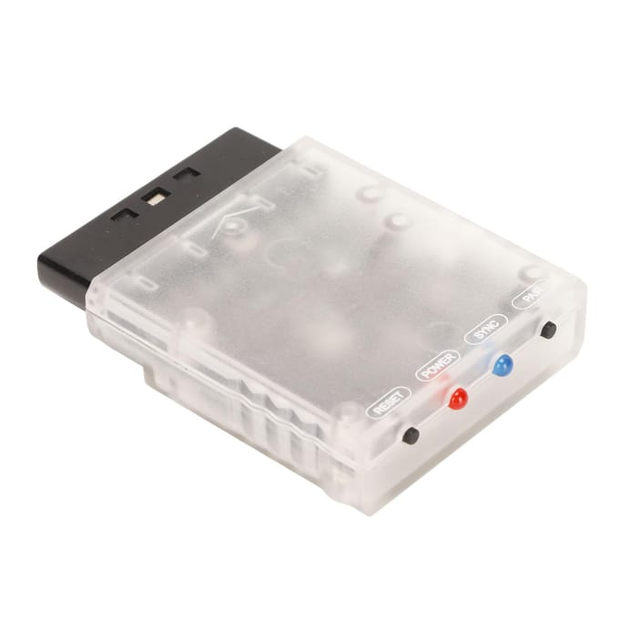 Adaptateur de manette sans fil Bluetooth multijoueur Adaptateur sans fil Bluetooth à faible latence pour PS2 white