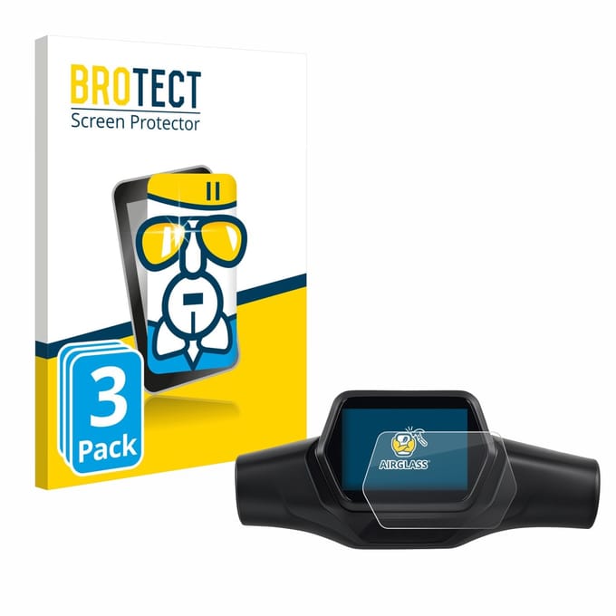 Screenprotector 3 Stuks voor Segway Ninebot ZT3 D / ZT3 Pro D Beschermglas transparant