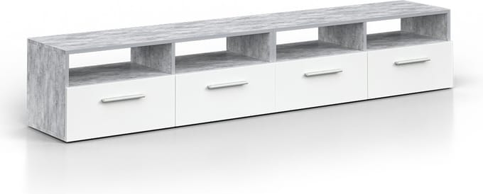 Vicco Diego TV-meubel – 190 x 38 cm Beton