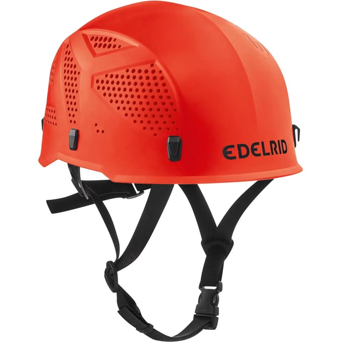 Edelrid Ultralight eenvoudige robuuste klimhelm Red