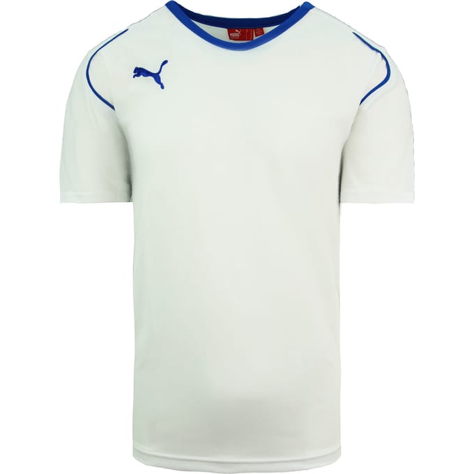 Puma V5.08 Korte Mouw Ronde Hals Wit Heren Voetbal Top 700471 13