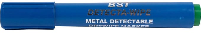 BST detecteerbare whiteboardmarker voedingsindustrie groen doos van 10 stuks