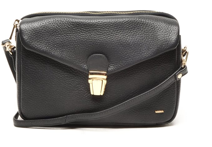 Berba | Avignon | Crossbody tas | Dames | Zwart | Leer