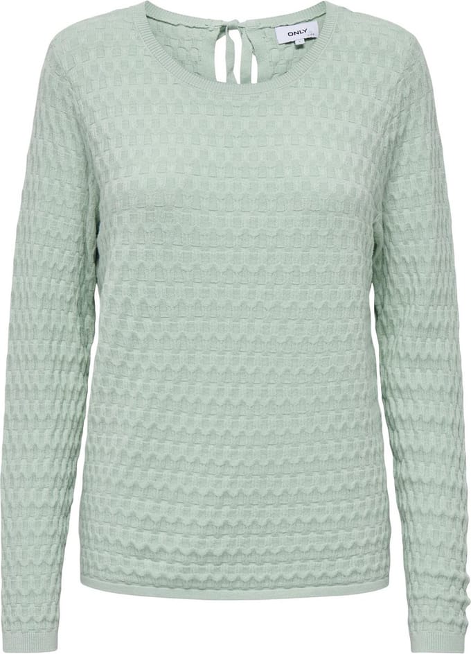 ONLY - ONLFAYE LIFE LS STRUC BOATNECK CC KNT - Meisjes - Gebreide truien