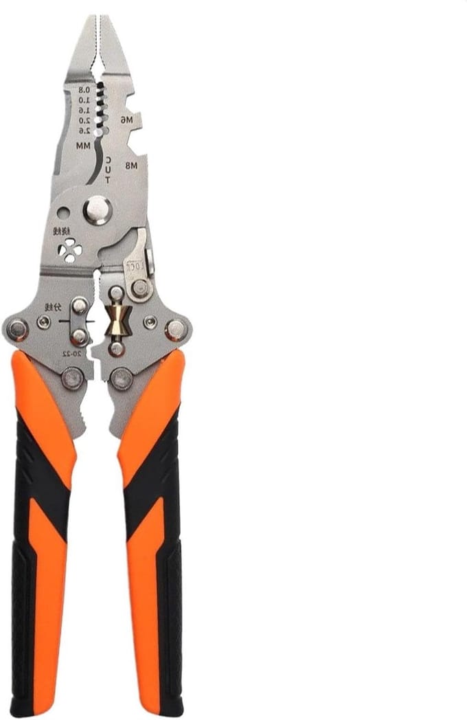 Vouwbare Draadstripper - Multitool Tang - Klus Klussen - 14 Functies - 21 cm - Metaal