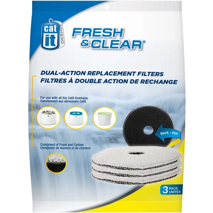 Filter voor kattenfontein Catit Fresh&Clear (x3)