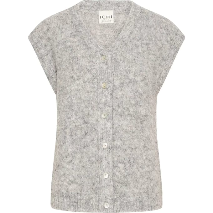 regular fit mouwloos vest met wol model 'BELABLUE'