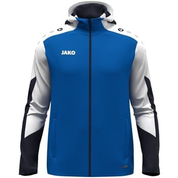 Jako Dynamic Jas Met Kap Heren - Royal / Wit / Marine | Maat: XXL