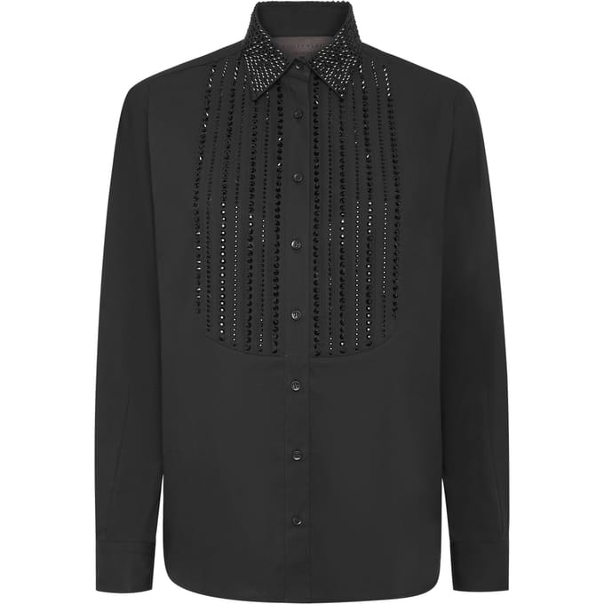 Plastron Strass Regular Shirt
