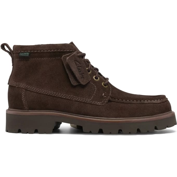Clarks Shoes Cleyhill Hi Booties Bruin EU 40 Man