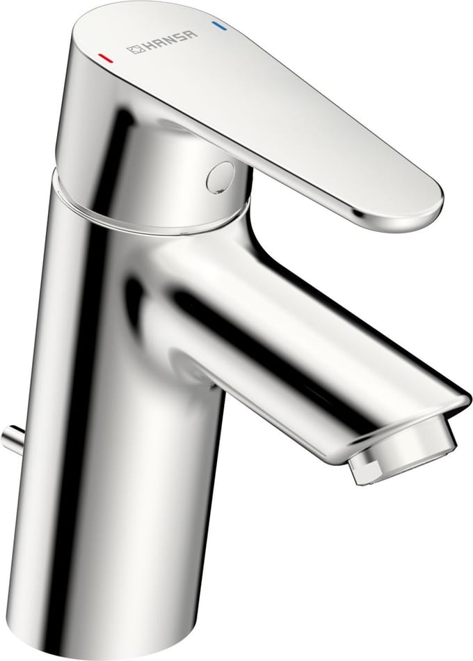 Hansa Vantis - Wastafelkraan met waste, chroom 52402263