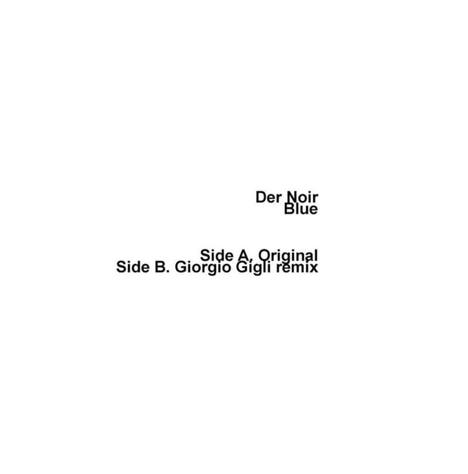 Der Noir - Blue (12" Single)