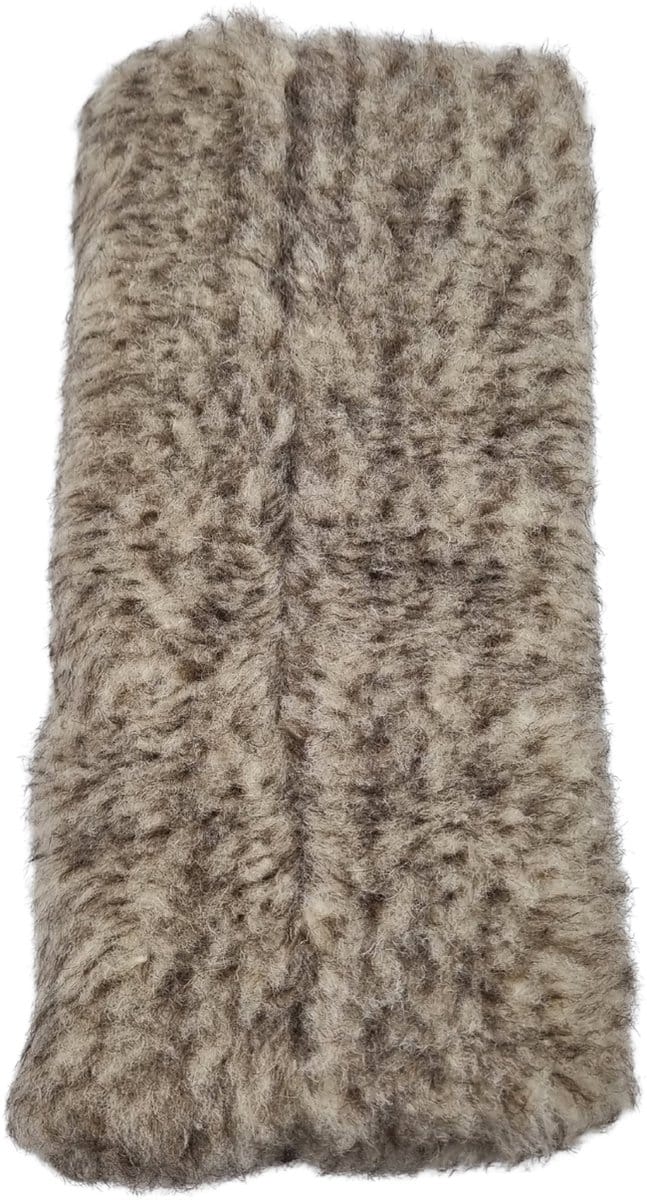 Wollen mof grijs - Dina Wool - licht grijs 100% wol
