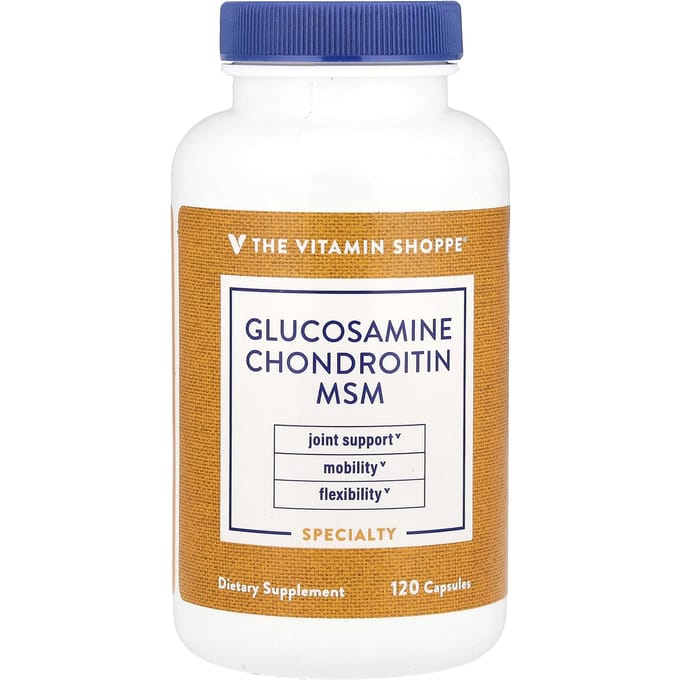 Glucosamine Chondroïtine MSM, 120 Capsules