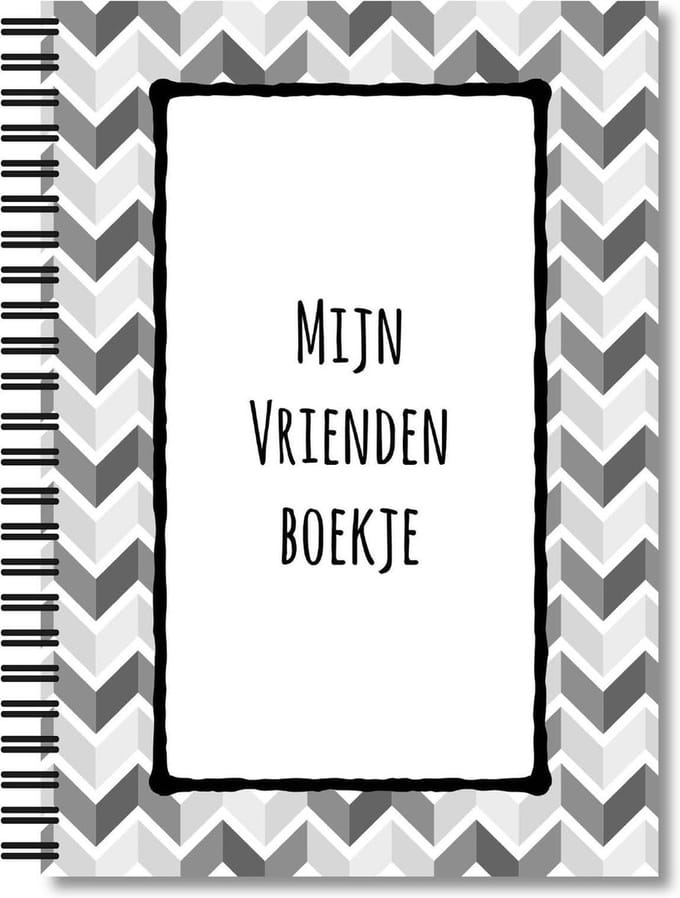 Vriendenboekje Jongen - A5