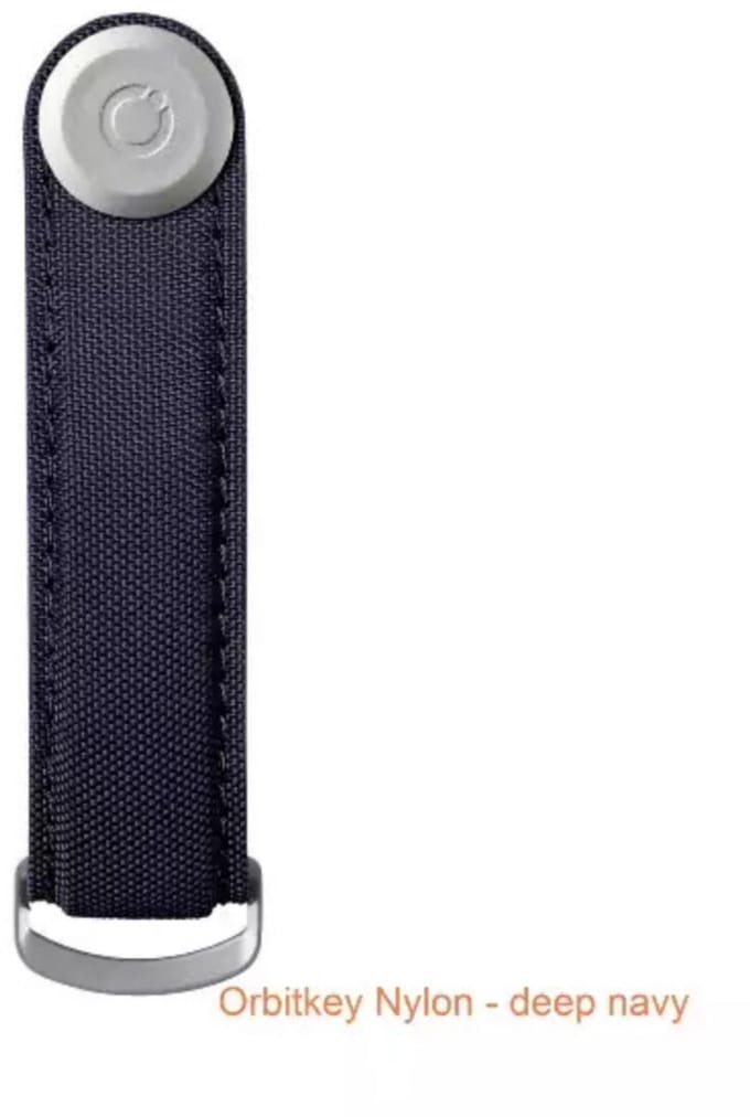 Sleutelorganizer Orbitkey Nylon - deep navy