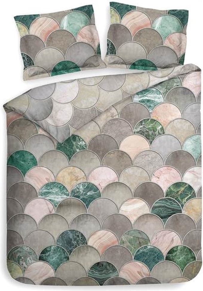 Heckett & Lane Arana Dekbedovertrek - Eenpersoons - 140x200/220 cm - Multi
