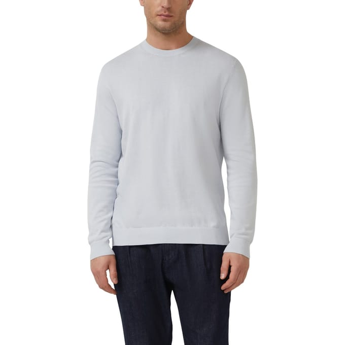 s.Oliver Pullovers Light Blue Maat: XXL | Sweaters Outlet | Heren | Blauw