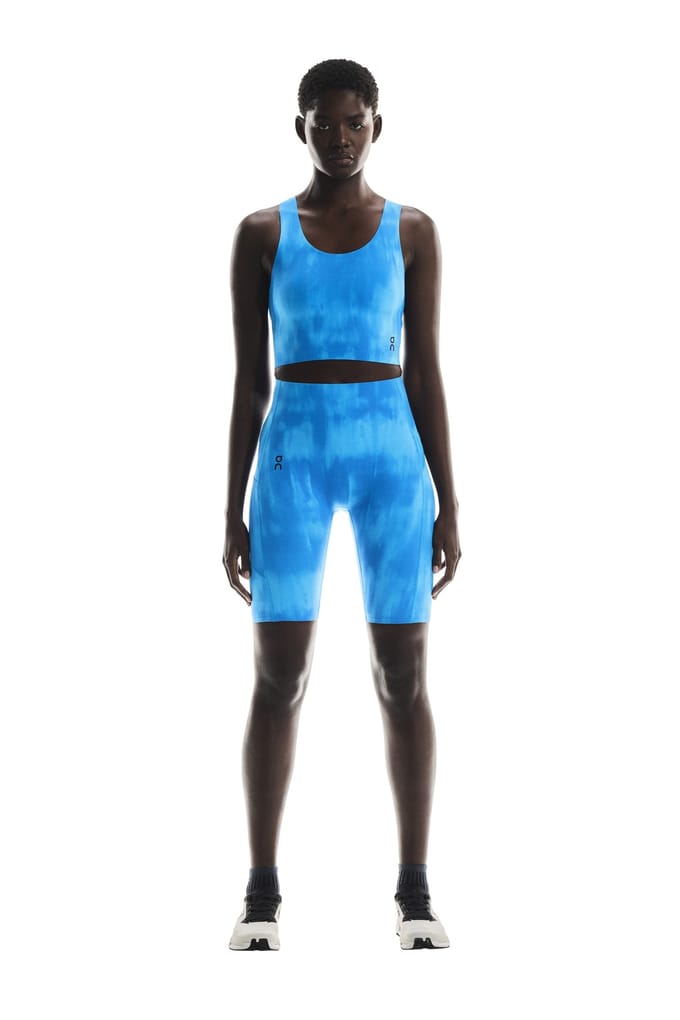 On Studio Open Back Crop 1 W Malibu Maat: XXL | Sport BH's Outlet | Dames | Blauw