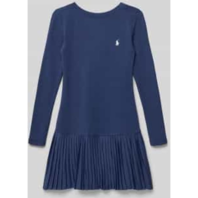regular fit jurk met gestikt logo