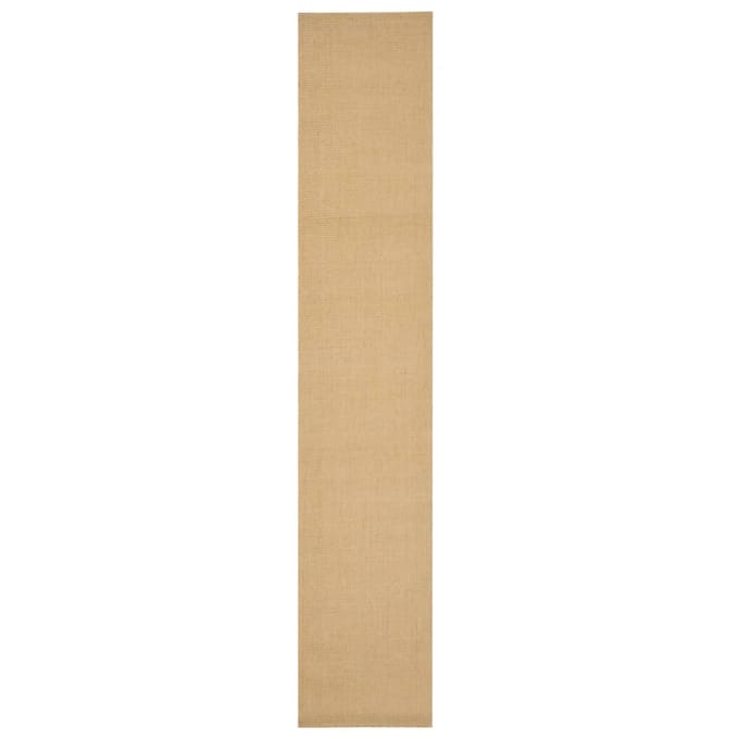 vidaXL - Vloerkleed - 66x350 - cm - natuurlijk - sisal