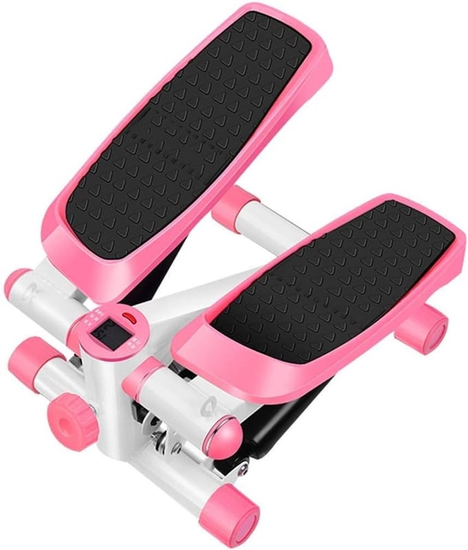 Mini Stepper - Fitness Trainer - Thuis Trainen - Stil Ontwerp - HD-Display - Roze