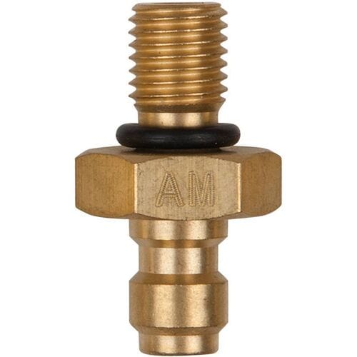 KS Tools 150.2650 Adapterstuk M8x1,0 buitenschroefdraad en 1/4 slangaansluiting met afdichtring