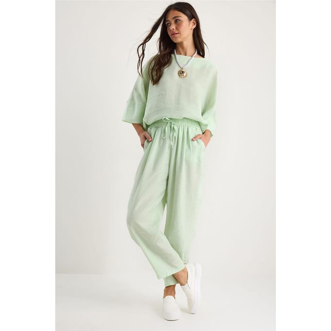 Oversized Bootneck Polyester Twee-Delige Co-ord Set