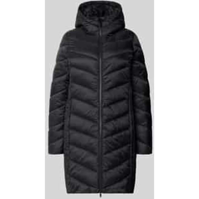 Slim Fit Puffer Coat met gestikte naden